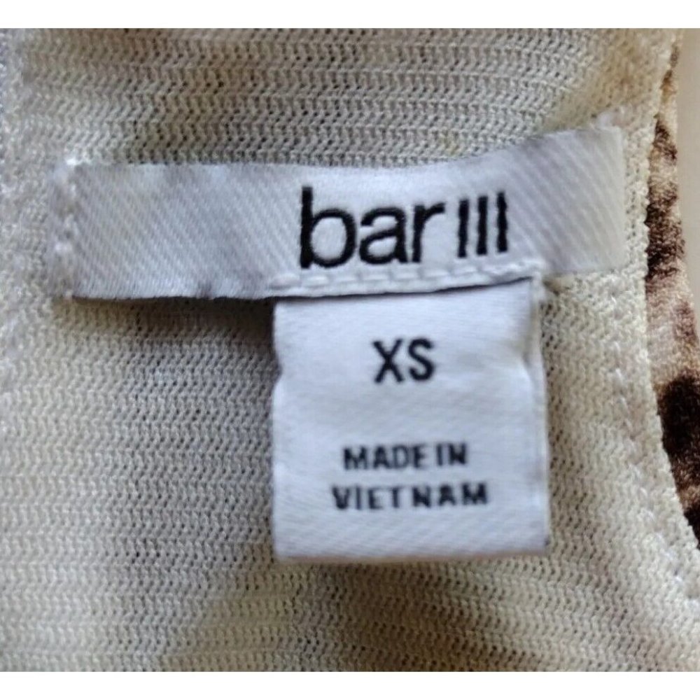 Bar Iii Essentials Womens Xs Snake Python Halter … - image 7